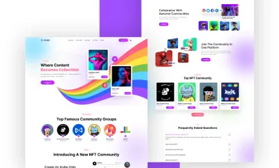 I will design a responsive landing page or website in figma