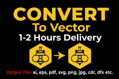 I will do vector trace, vector tracing, convert image to vector