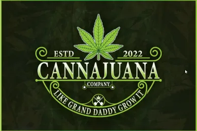 I will do cannabis marijuana or weed logo design