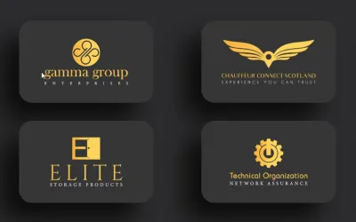 I will design modern minimalist luxury logo