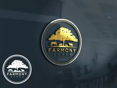 I will design unique and creative farm logo for your business