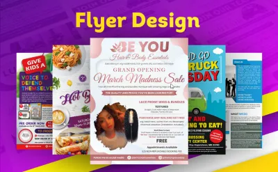 I will make a professional flyer design for your business