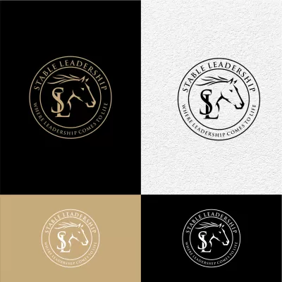 I will do one of a kind equestrian equine horse business logo design