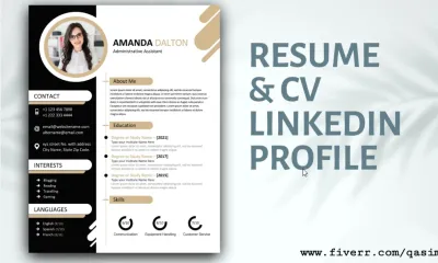 I will write and upgrade your resume, cv, cover letter