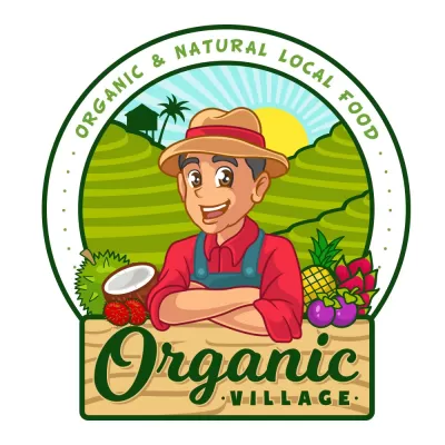 I will make lawn care, natural, agriculture, landscape logo design