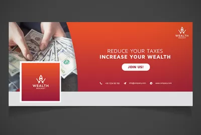 I will create a professional facebook cover or linkedin cover