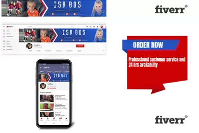 I will make an unique Youtube design