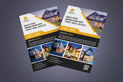 I will design professional real estate flyer, brochure and banner