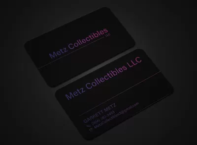 I will do minimal and elegant business card design