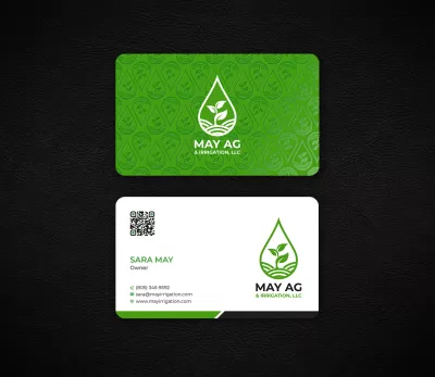 I will create luxury professional business card with a qr code