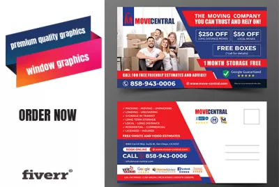 I will design an awesome eddm postcard for you