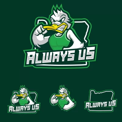I well mascot sport logo for team and pro leagues