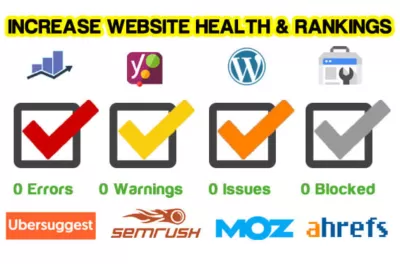 I will fix search console ahrefs semrush errors and technical SEO issues