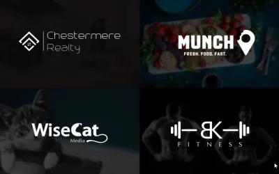 I will create a modern minimalist logo design