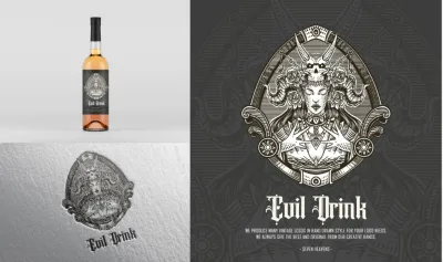 I will write your logo or name with hand drawn calligraphy