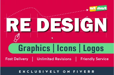 I will design, redesign, recreate, edit logo and any graphics