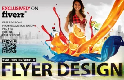 I will design your awesome flyer graphic within 24hrs
