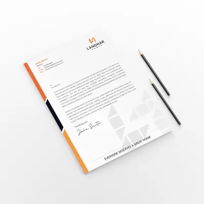 I will design professional letterhead and stationery items