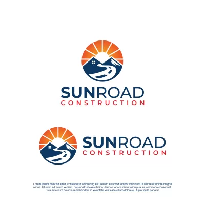 I will make a unique construction logo design for you