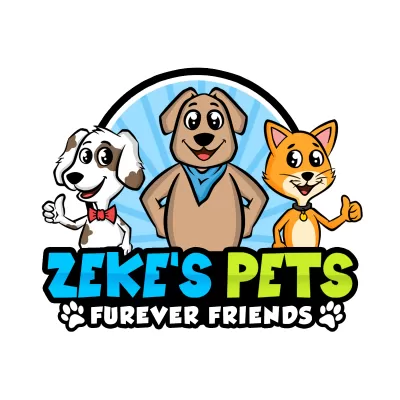 I will design stunning dogs cats pets mascots logo