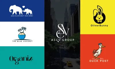 I will do elegant modern minimalist luxury business logo design