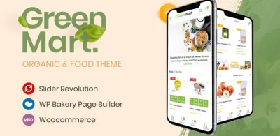GreenMart – Organic & Food WooCommerce WordPress Theme 