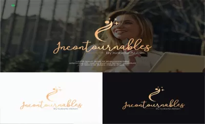 I will draw elegant minimalist feminine line logo