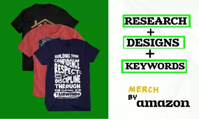I will make creative merch by amazon t-shirts designs