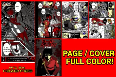 I Will Make draw comics with whatever genre you want