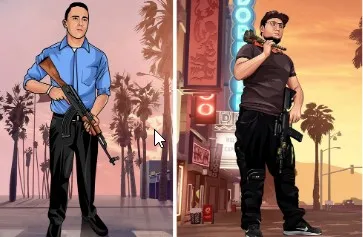 Attractive mascot, character or cartoon logo