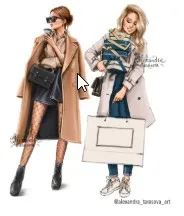 Professional and engaging  for a brand or project titled “Fashion Girls”