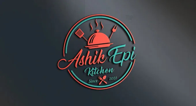 Fast food, BBQ, food truck and restaurant logo